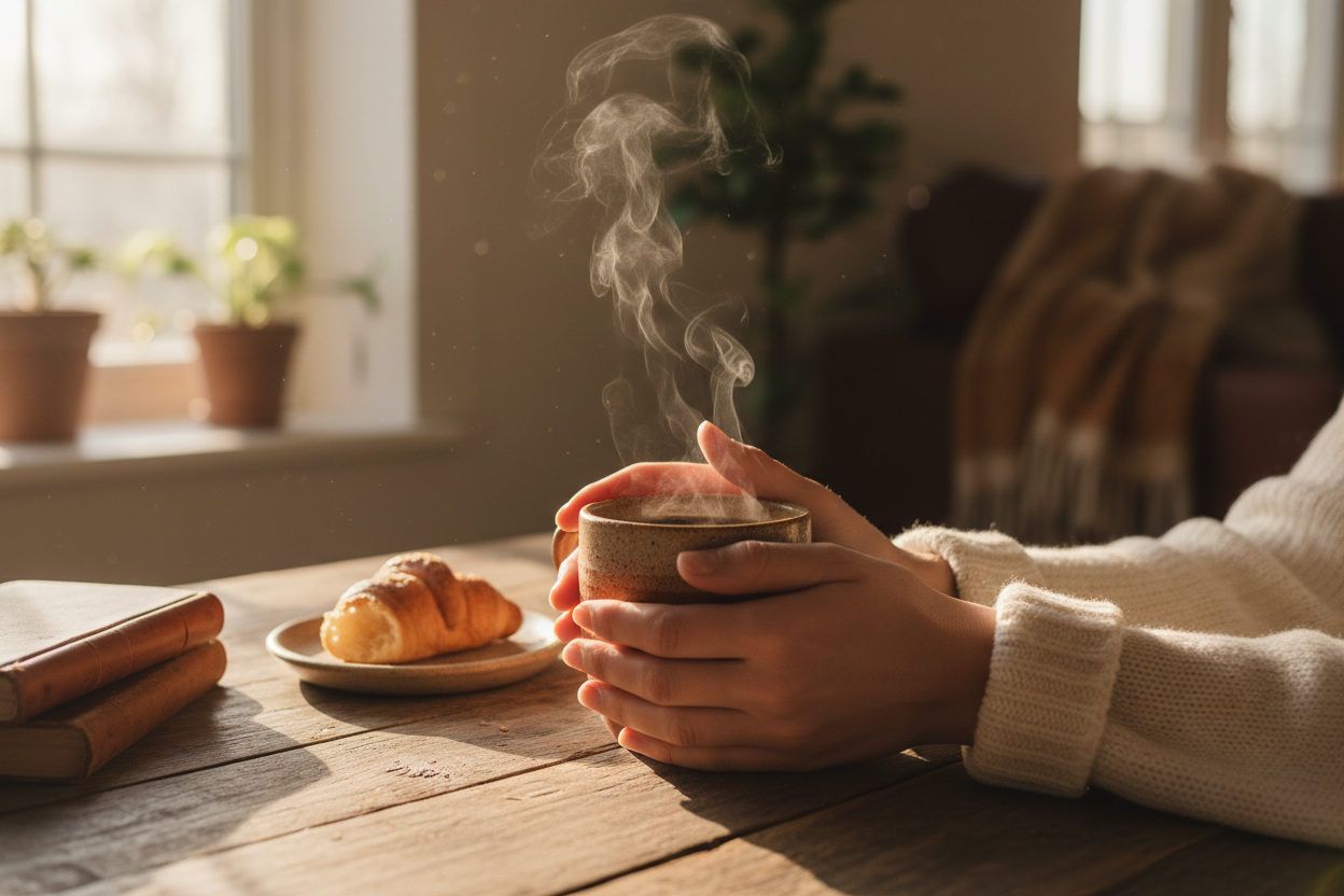 Pure Vibes Coffee lifestyle hero image